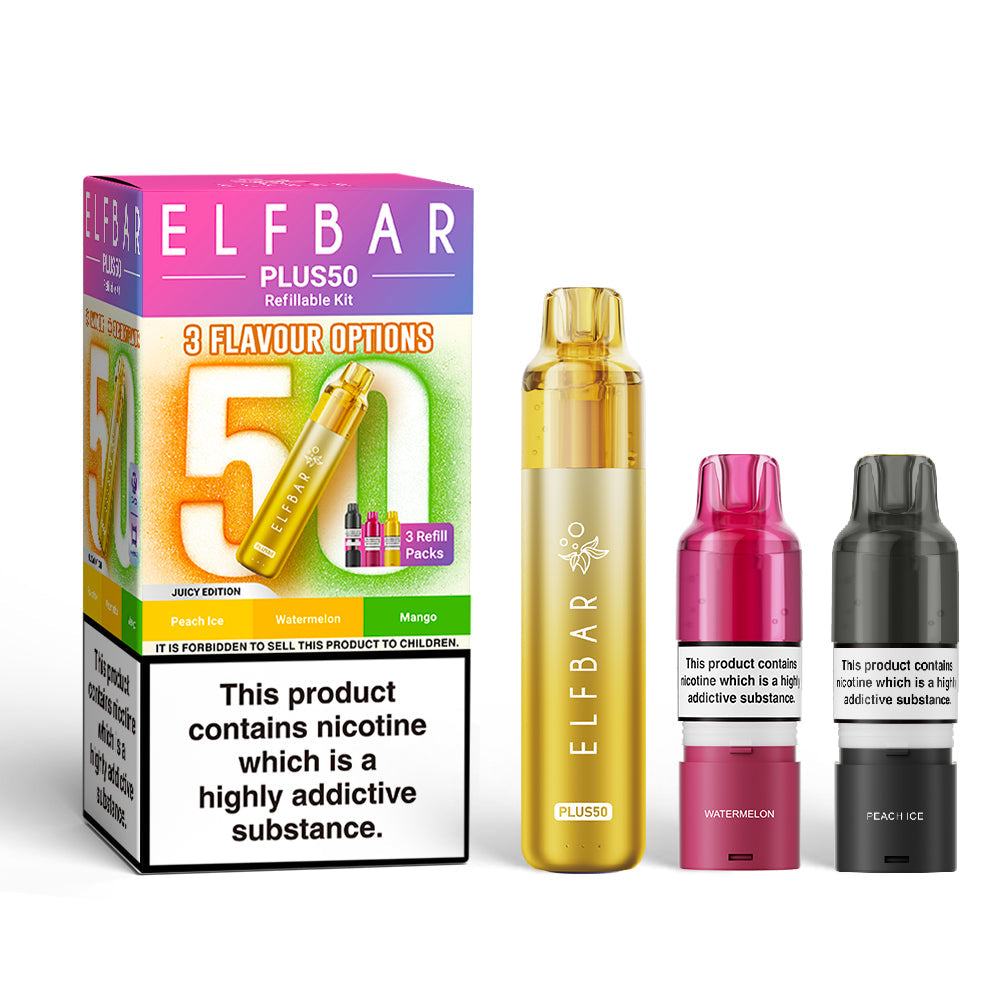 Elf Bar Plus 50 Prefilled Pod Kit