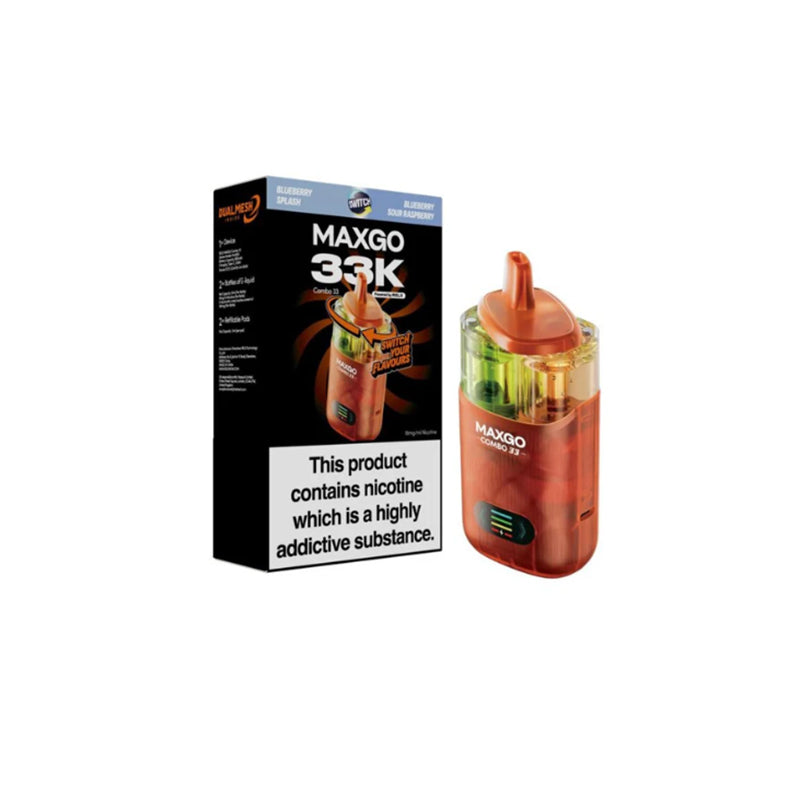 Relx Maxgo Combo 33K Puffs Prefilled Pod Vape Kit