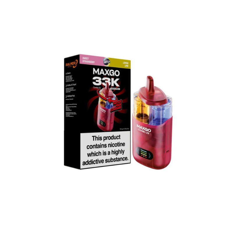 Relx Maxgo Combo 33K Puffs Prefilled Pod Vape Kit