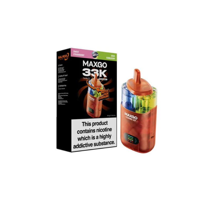 Relx Maxgo Combo 33K Puffs Prefilled Pod Vape Kit