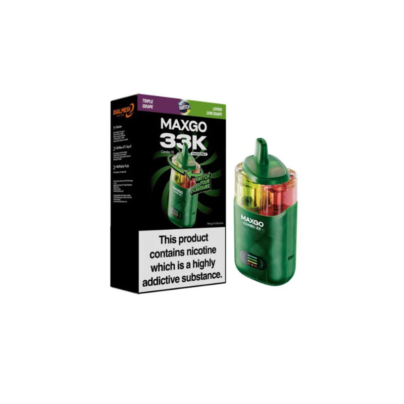 Relx Maxgo Combo 33K Puffs Prefilled Pod Vape Kit
