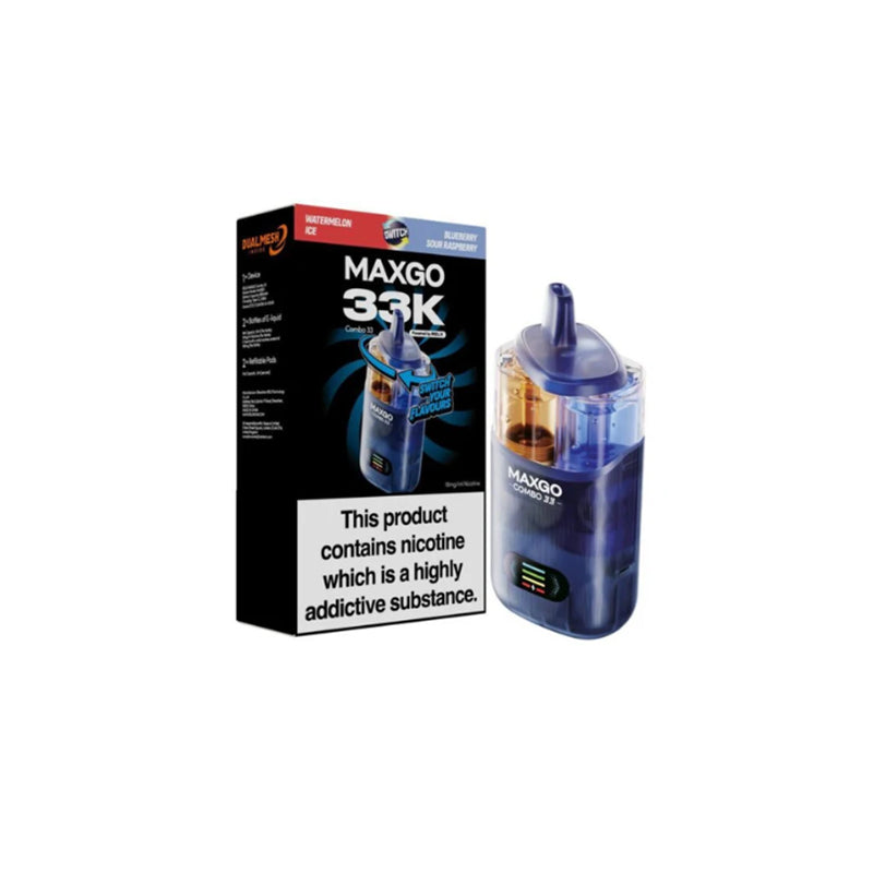 Relx Maxgo Combo 33K Puffs Prefilled Pod Vape Kit