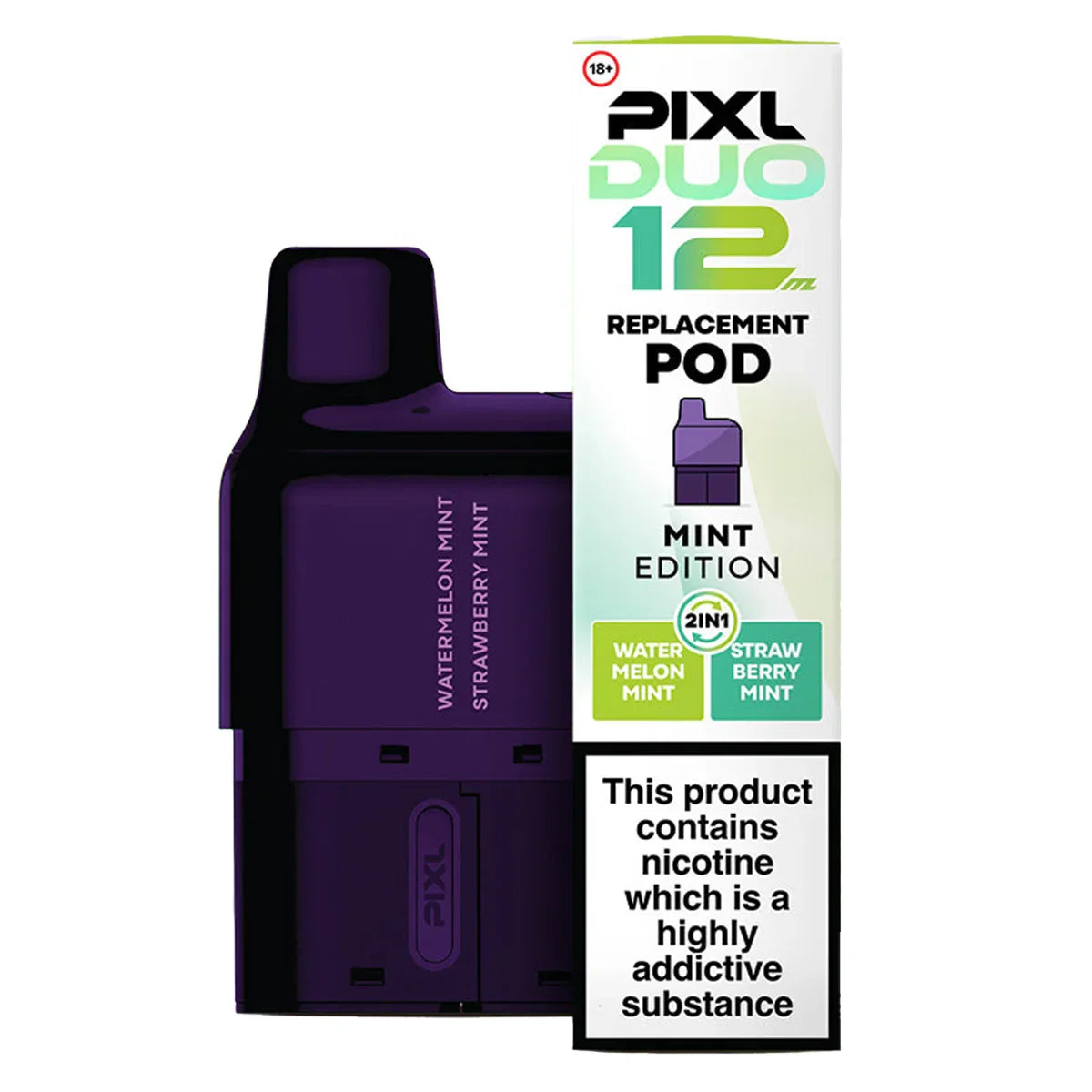Pixl Duo 12 6K Prefilled Pods