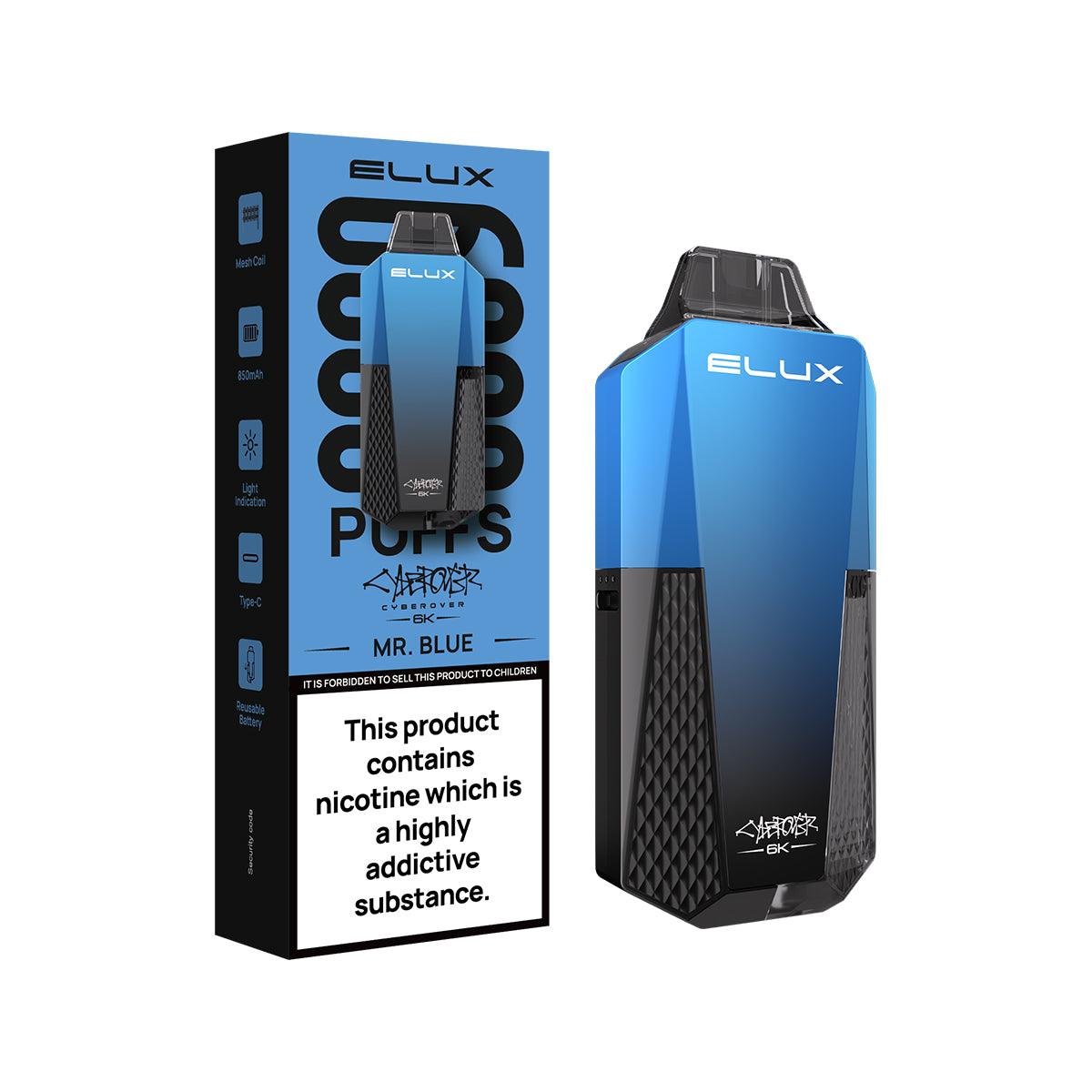 Elux Cyberover 6K Pod Kit - 10 Pack