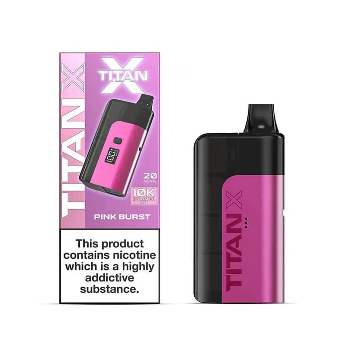 Titan X 10000 Puffs Prefilled Pod Vape Kit