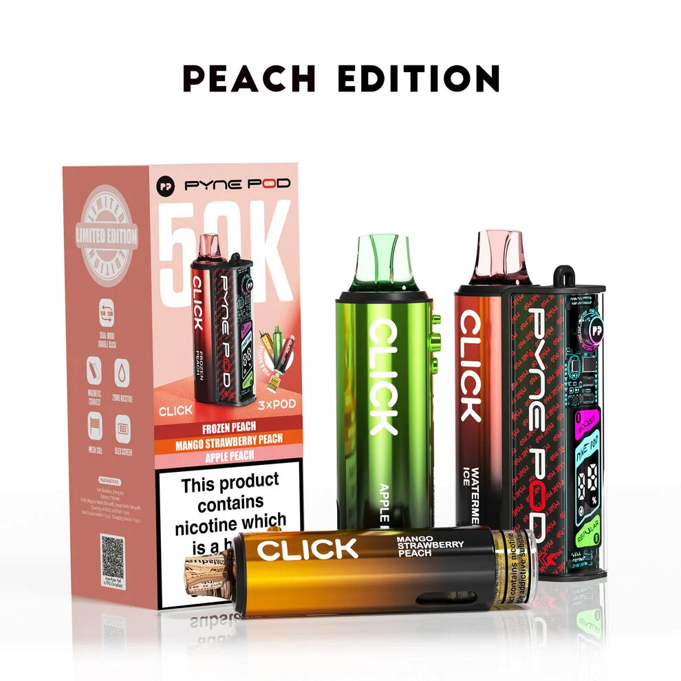 Pyne Pod Click 50K Puffs Prefilled Pod Kit