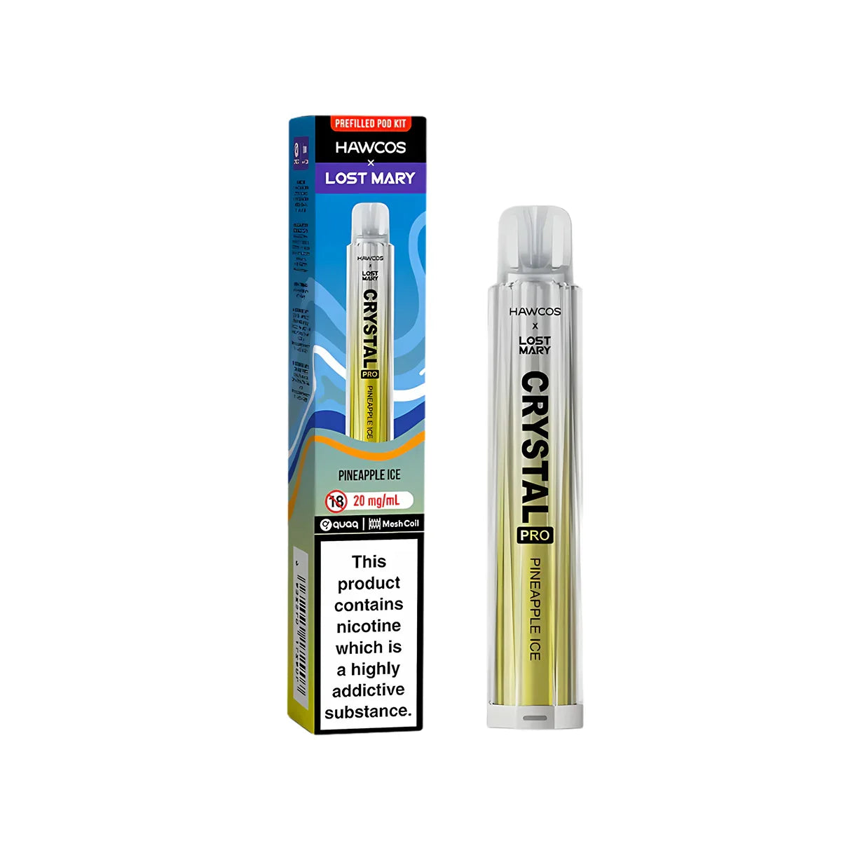 Hawcos x Lost Mary Crystal Pro Prefilled Pod Kit