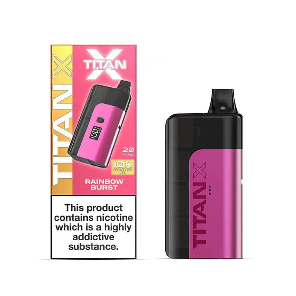 Titan X 10000 Puffs Prefilled Pod Vape Kit