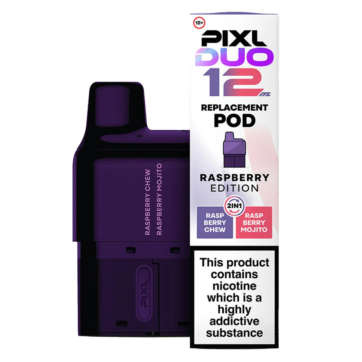 Pixl Duo 12 6K Prefilled Pods