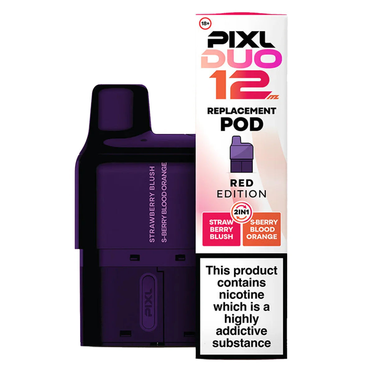 Pixl Duo 12 6K Prefilled Pods
