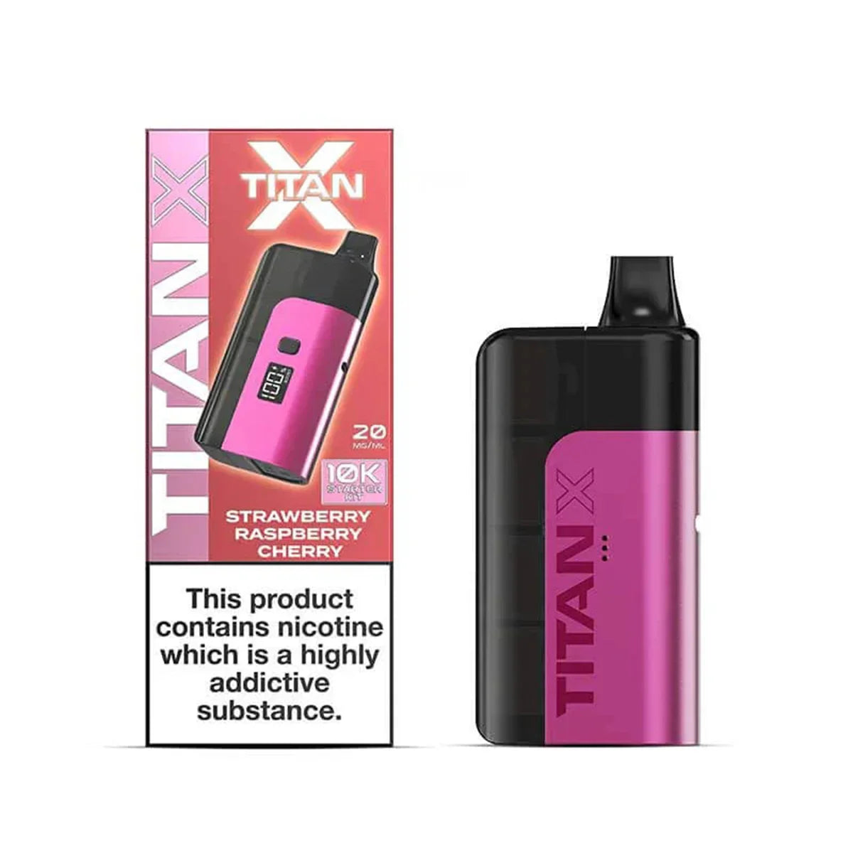 Titan X 10000 Puffs Prefilled Pod Vape Kit