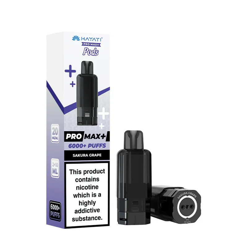 Hayati Pro Max Plus 6K Prefilled Replacement Pod - Box of 5