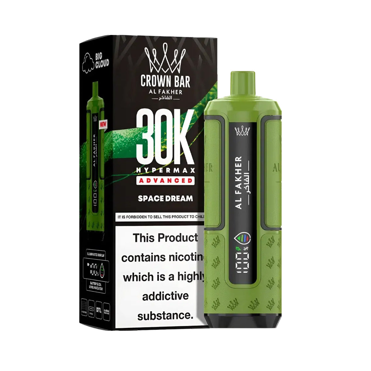 Al Fakher Hypermax 30K Prefilled Pod Kit