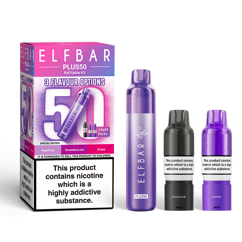 Elf Bar Plus 50 Prefilled Pod Kit