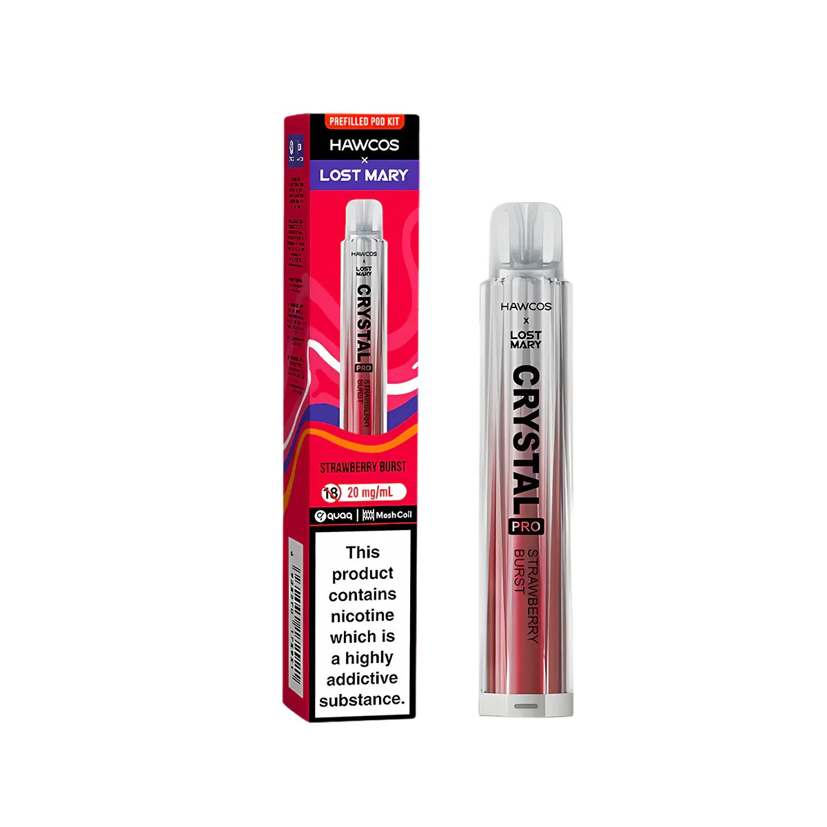 Hawcos x Lost Mary Crystal Pro Prefilled Pod Kit