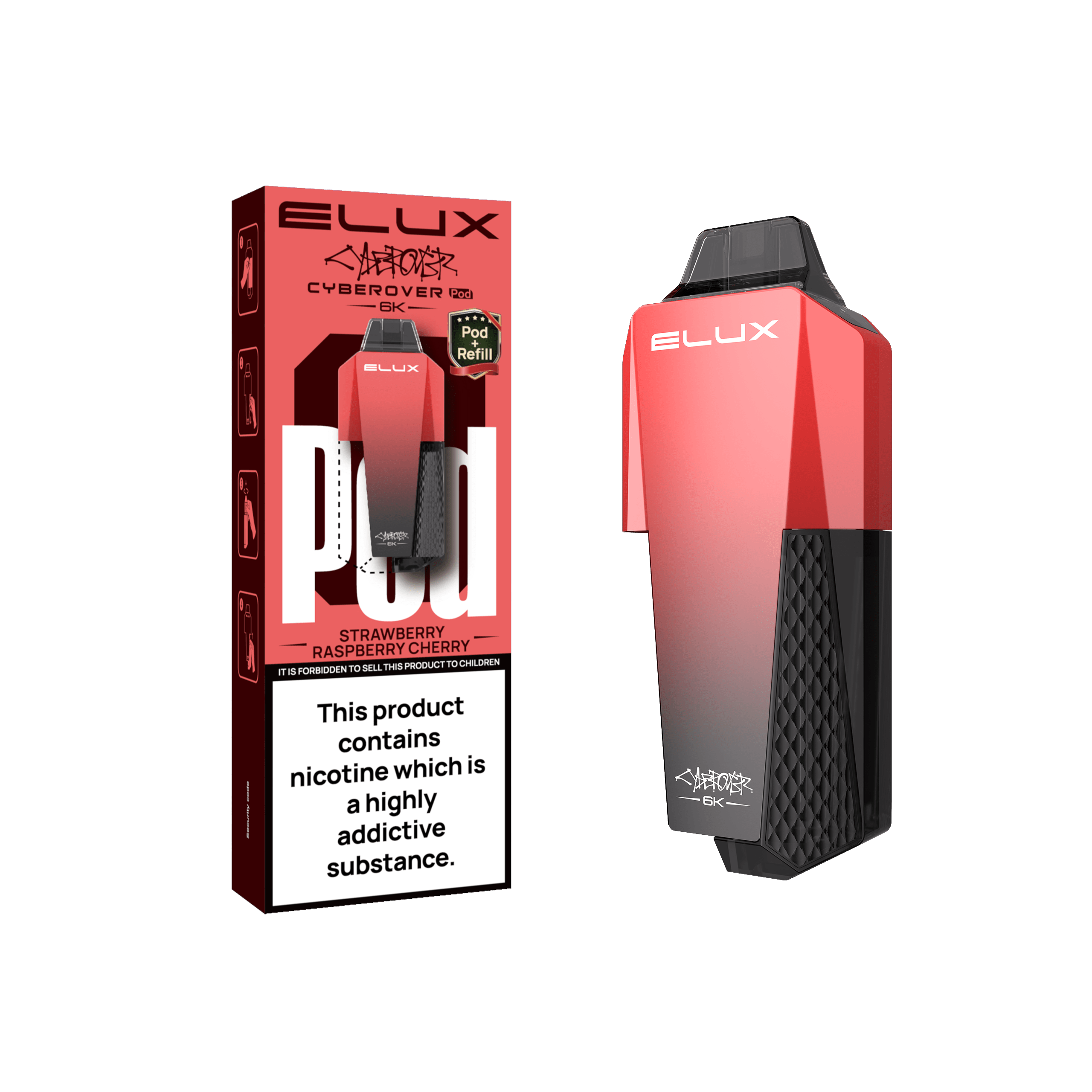 Elux Cyberover 6K Prefilled Pods