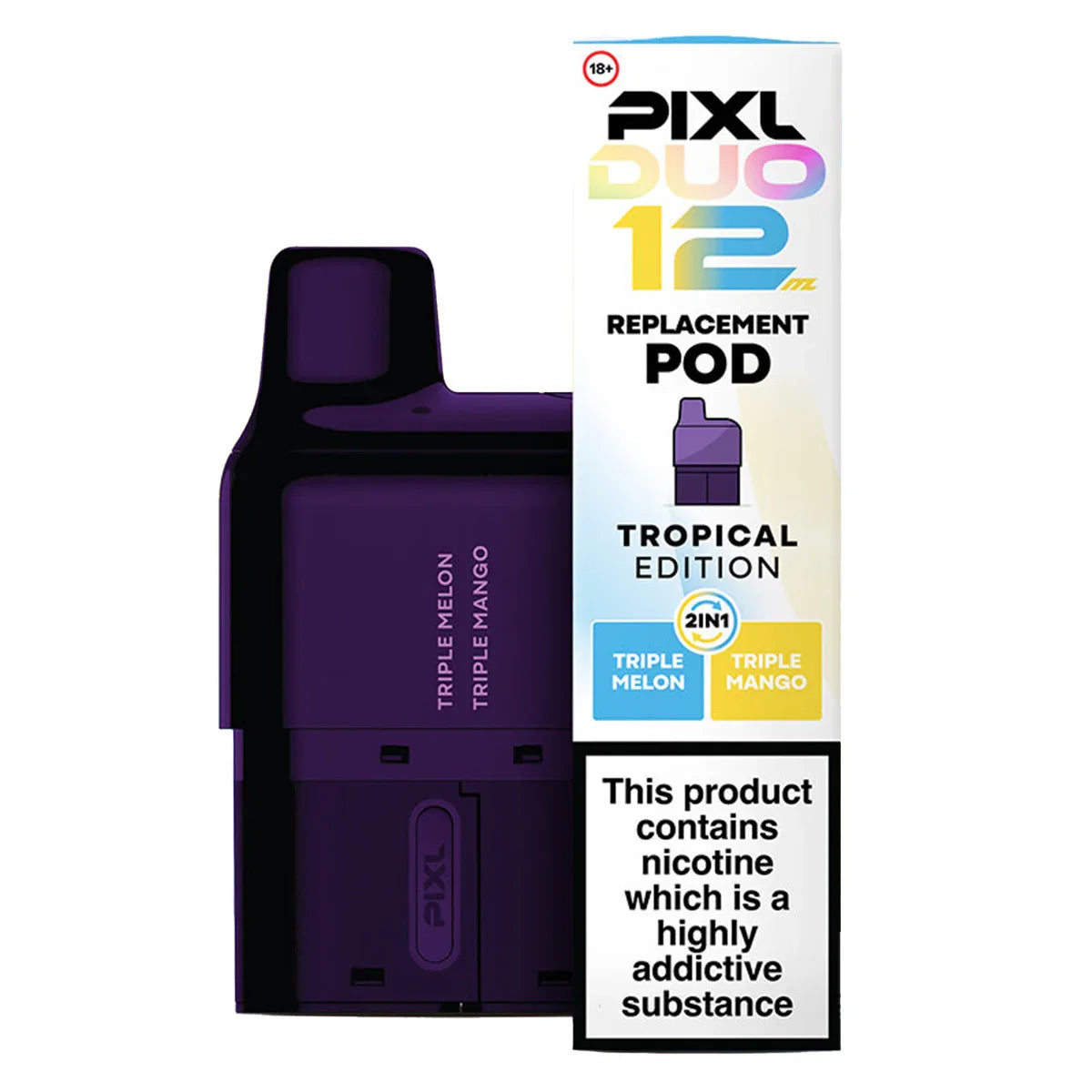 Pixl Duo 12 6K Prefilled Pods