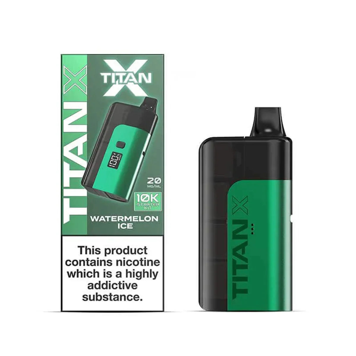 Titan X 10000 Puffs Prefilled Pod Vape Kit
