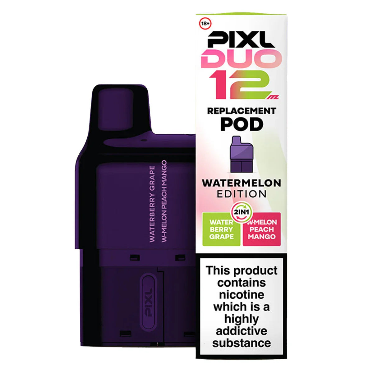 Pixl Duo 12 6K Prefilled Pods