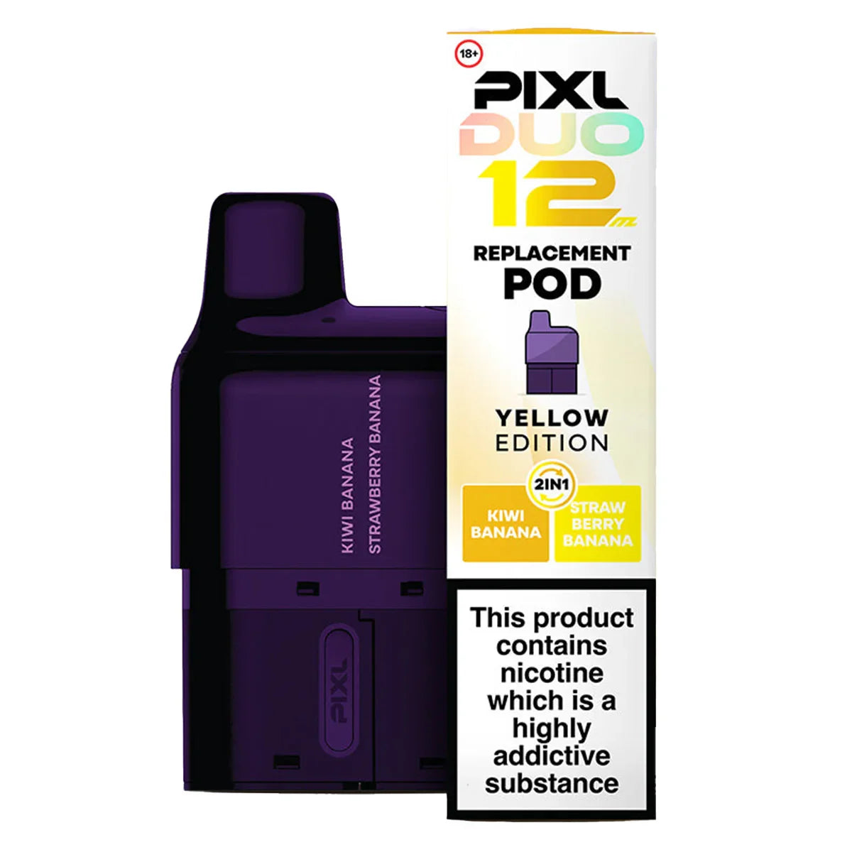 Pixl Duo 12 6K Prefilled Pods