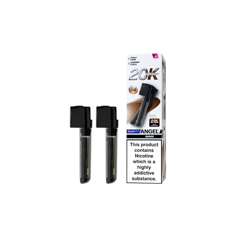 Angel 20K Prefilled Replacement Pods, Brown Edition Colour, Vape Wave UK