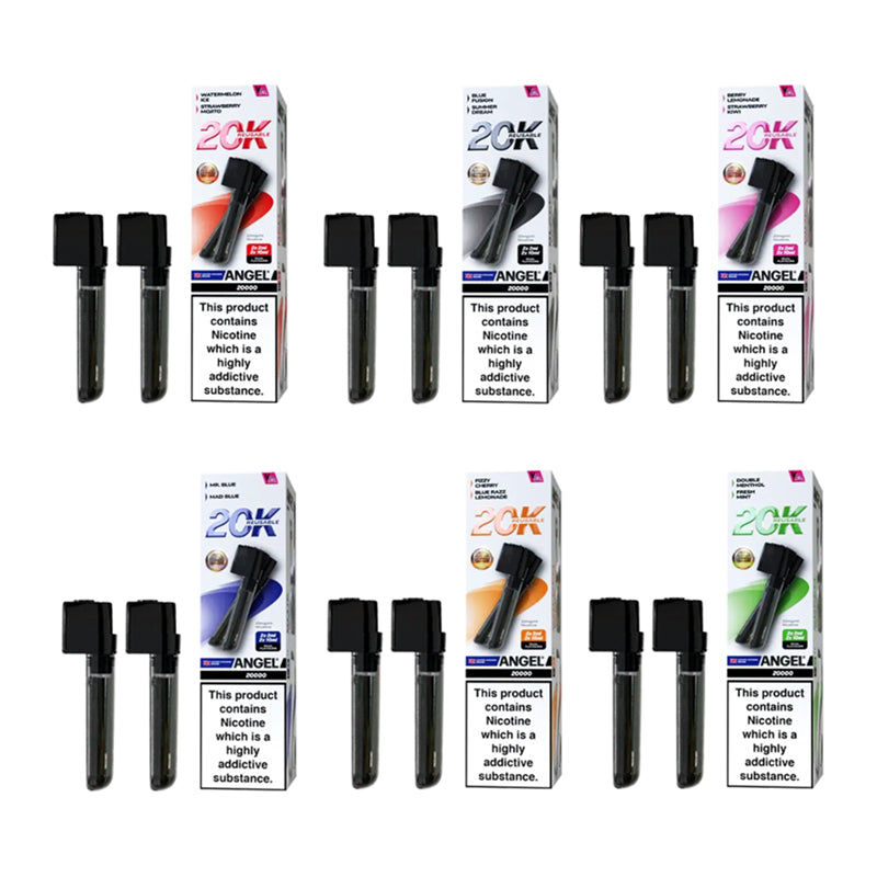 Angel 20K Prefilled Replacement Pods, Multi Editions , Vape Wave UK