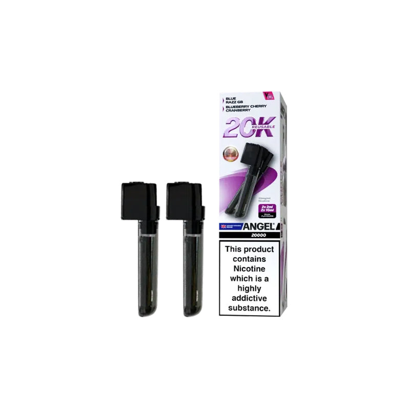 Angel 20K Prefilled Replacement Pods, Purple Edition Colour, Vape Wave UK