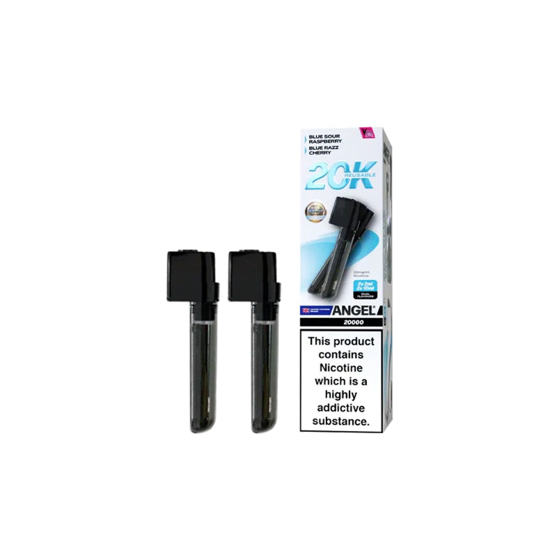Angel 20K Prefilled Replacement Pods, Sky Blue Edition Colour, Vape Wave UK