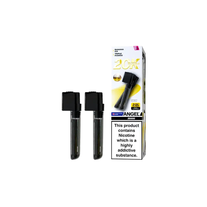 Angel 20K Prefilled Replacement Pods, Yellow Edition Colour, Vape Wave UK