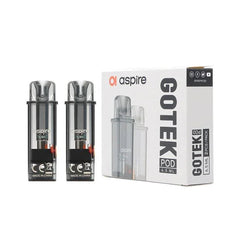 Aspire Gotek Replacement Pods, Pack Of 2, Vape Wave UK