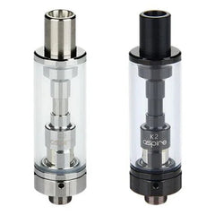 Aspire K2 Vape Tank, Black And Silver Colours, Vape Wave UK
