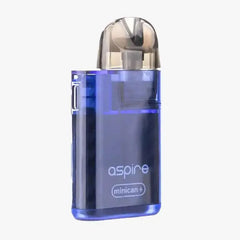 Aspire Minican Plus Pod Kit, Blue  Colour, Vape Wave UK