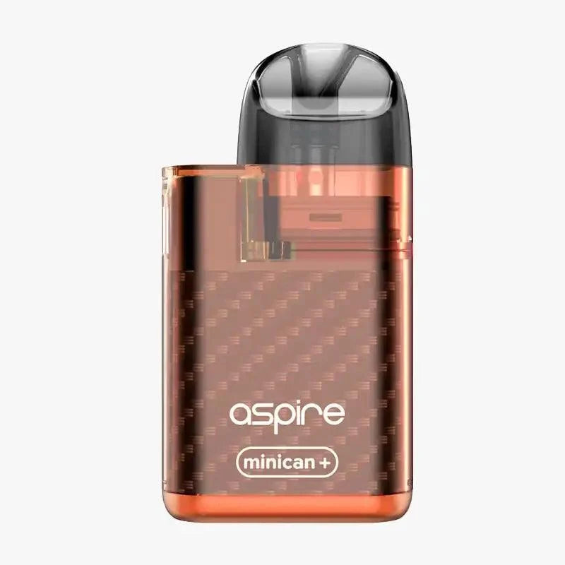 Aspire Minican Plus Pod Kit, Orange  Colour, Vape Wave UK
