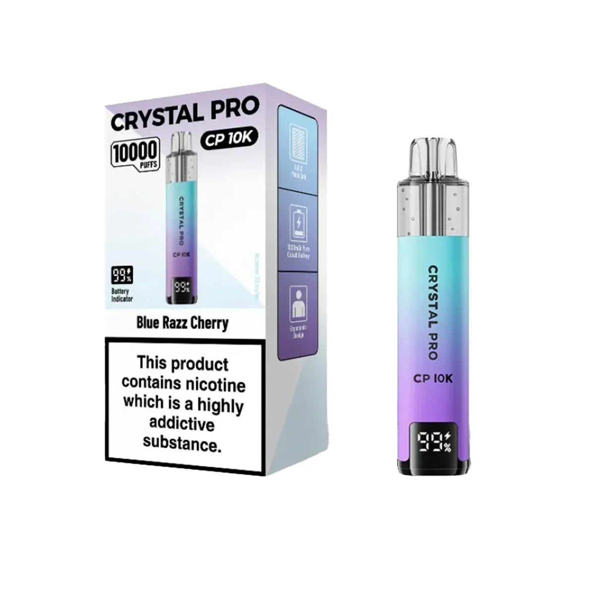 Crystal Pro CP 10K Prefilled Pod Vape Kit