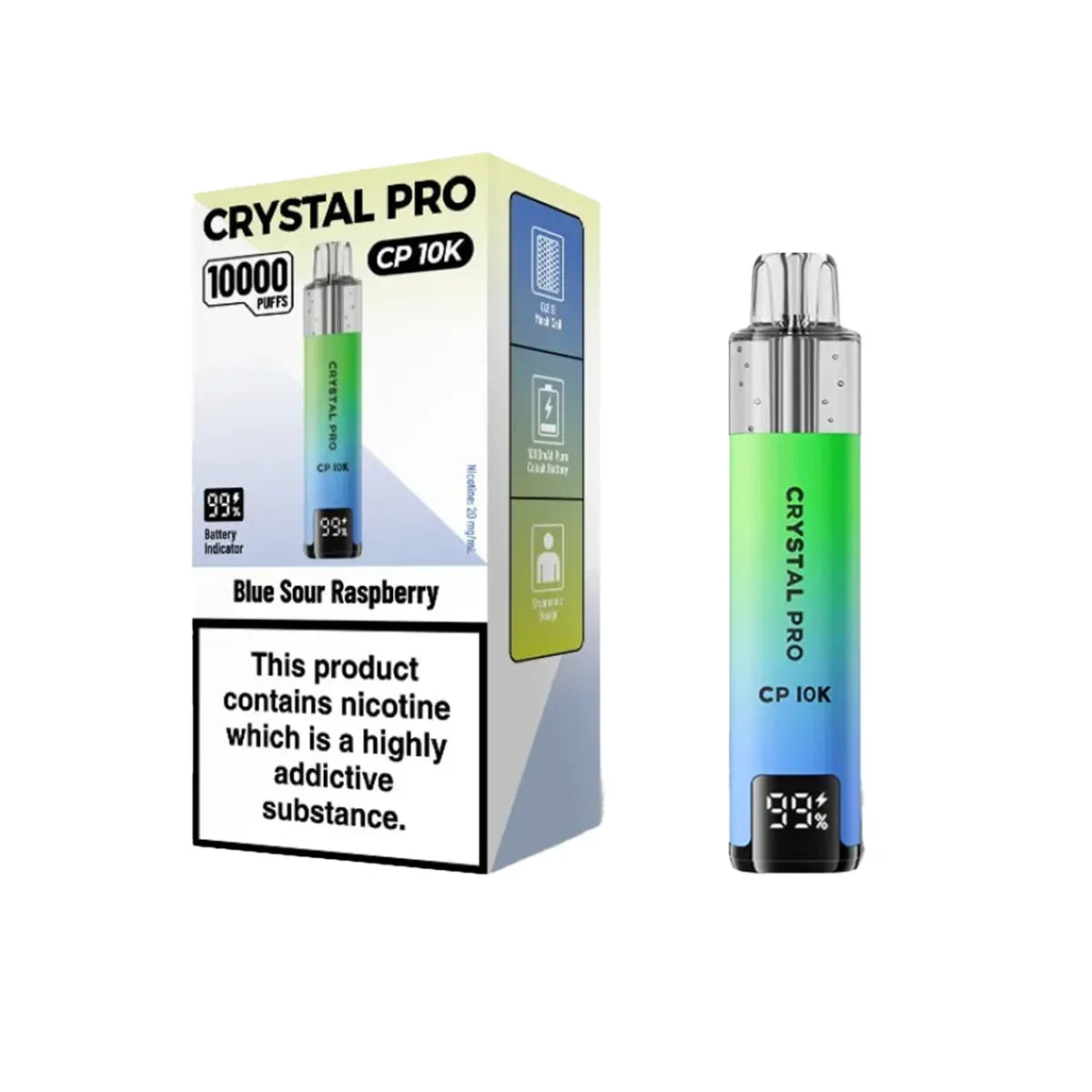Crystal Pro CP 10K Prefilled Pod Vape Kit