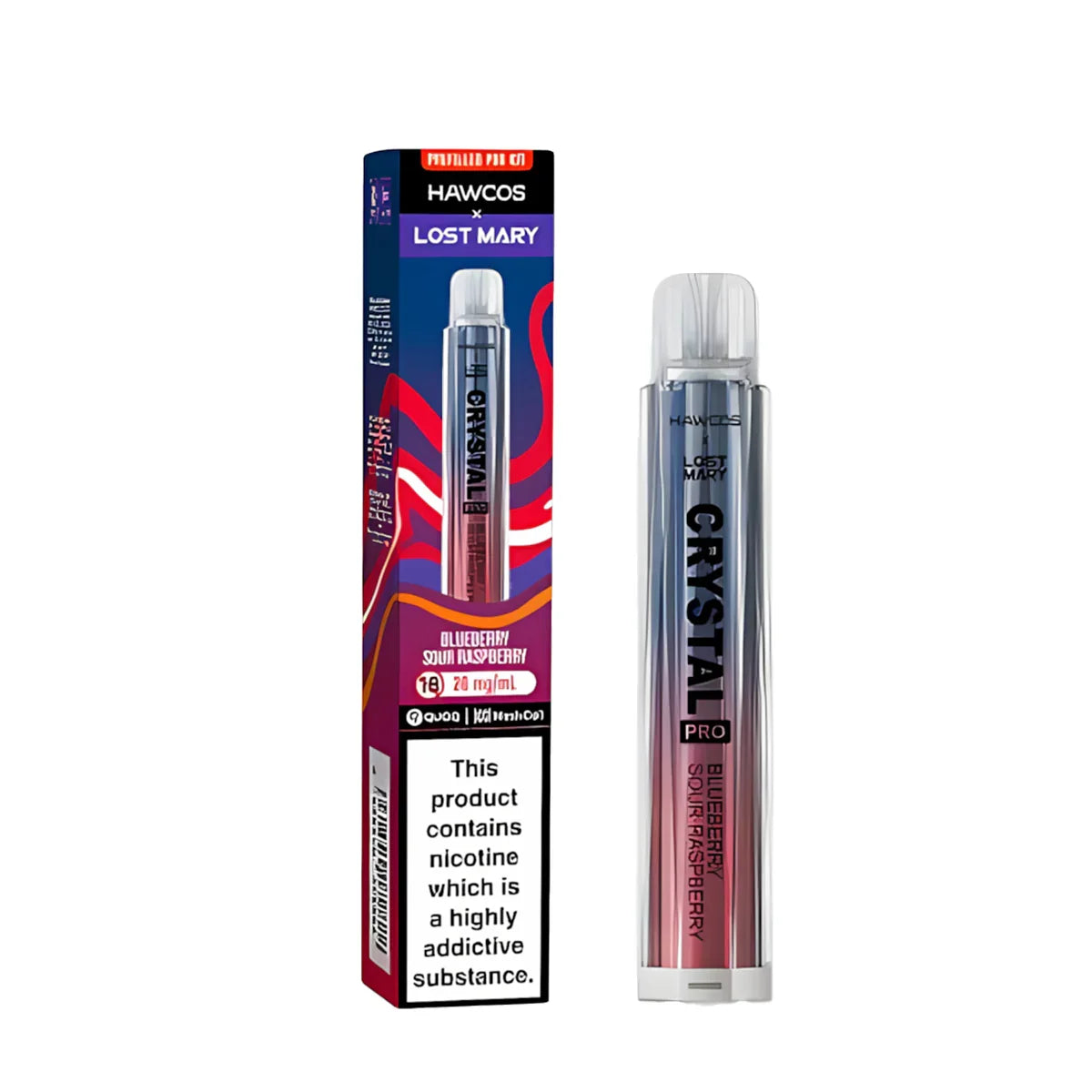 Hawcos x Lost Mary Crystal Pro Prefilled Pod Kit