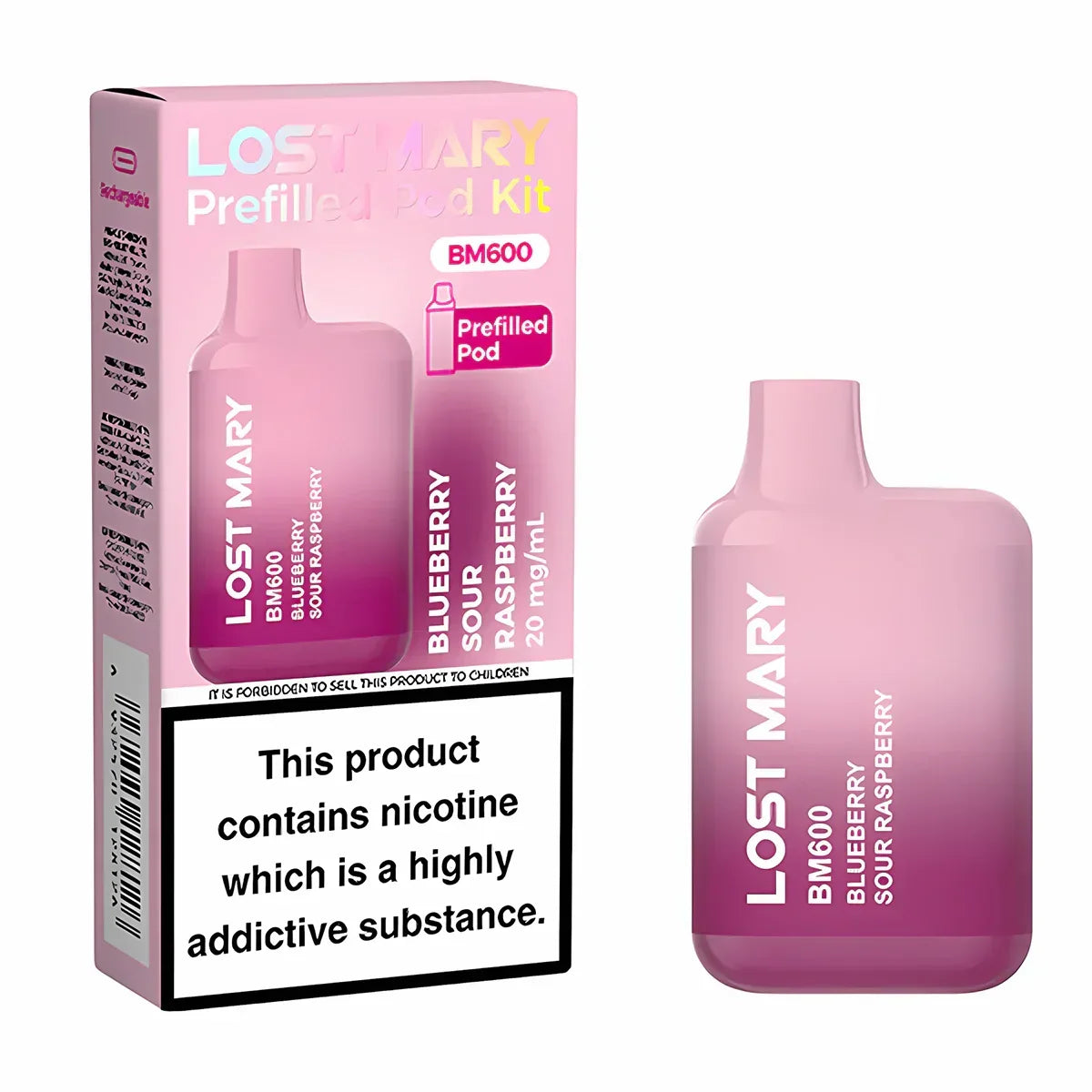 Lost Mary BM600 Prefilled Pod Vape Kit