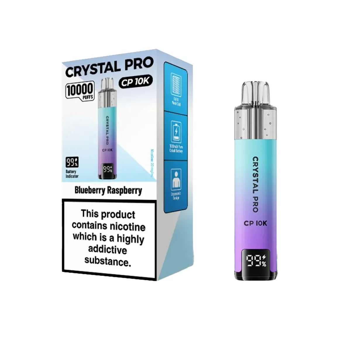 Crystal Pro CP 10K Prefilled Pod Vape Kit