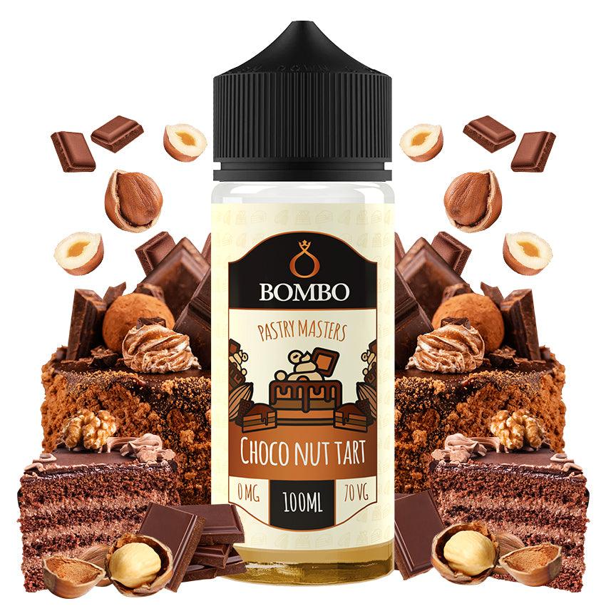 Bombo Choco Nut Tart 100ml E Liquid Shortfill, Vape Wave UK