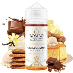 Bombo Crema Santa 100ml E Liquid Shortfill, Vape Wave UK