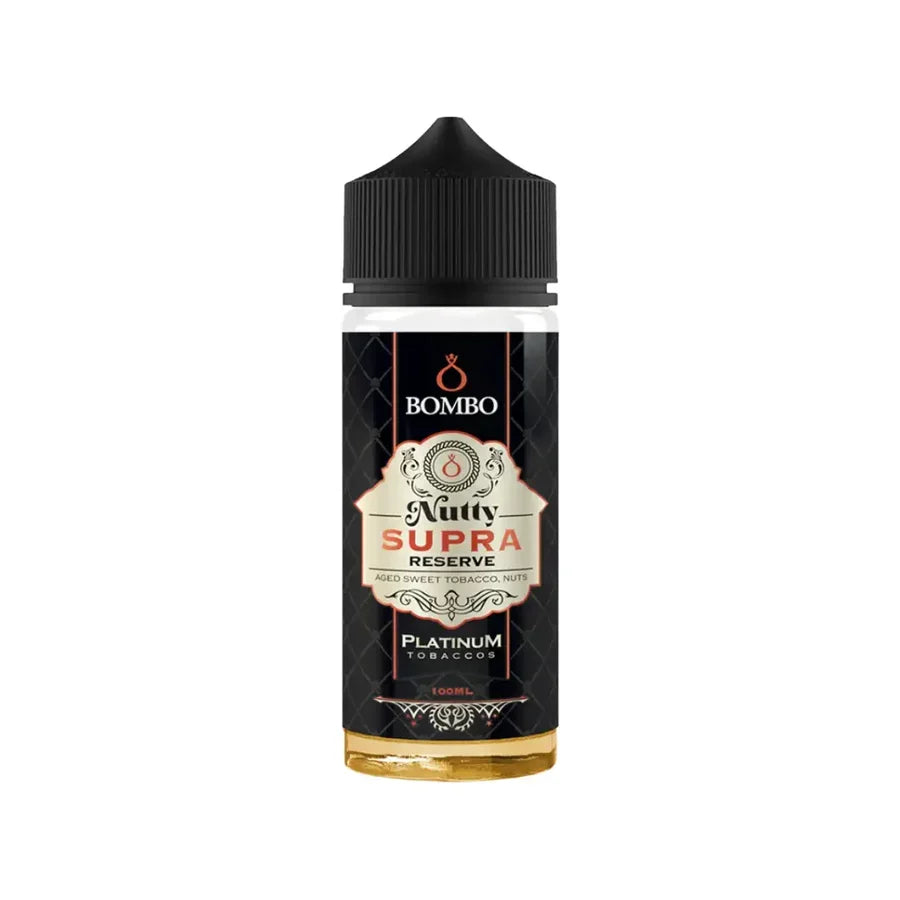 Bombo Nutty Supra Reserve 100ml E-Liquid Shortfill