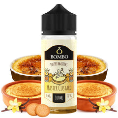 Bombo Pastry Master Custard 100ml E Liquid Shortfill, Vape Wave UK