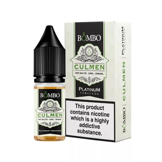 Bombo Tobacco Culmen Nic Salt, Pack Of 10, Vape Wave UK