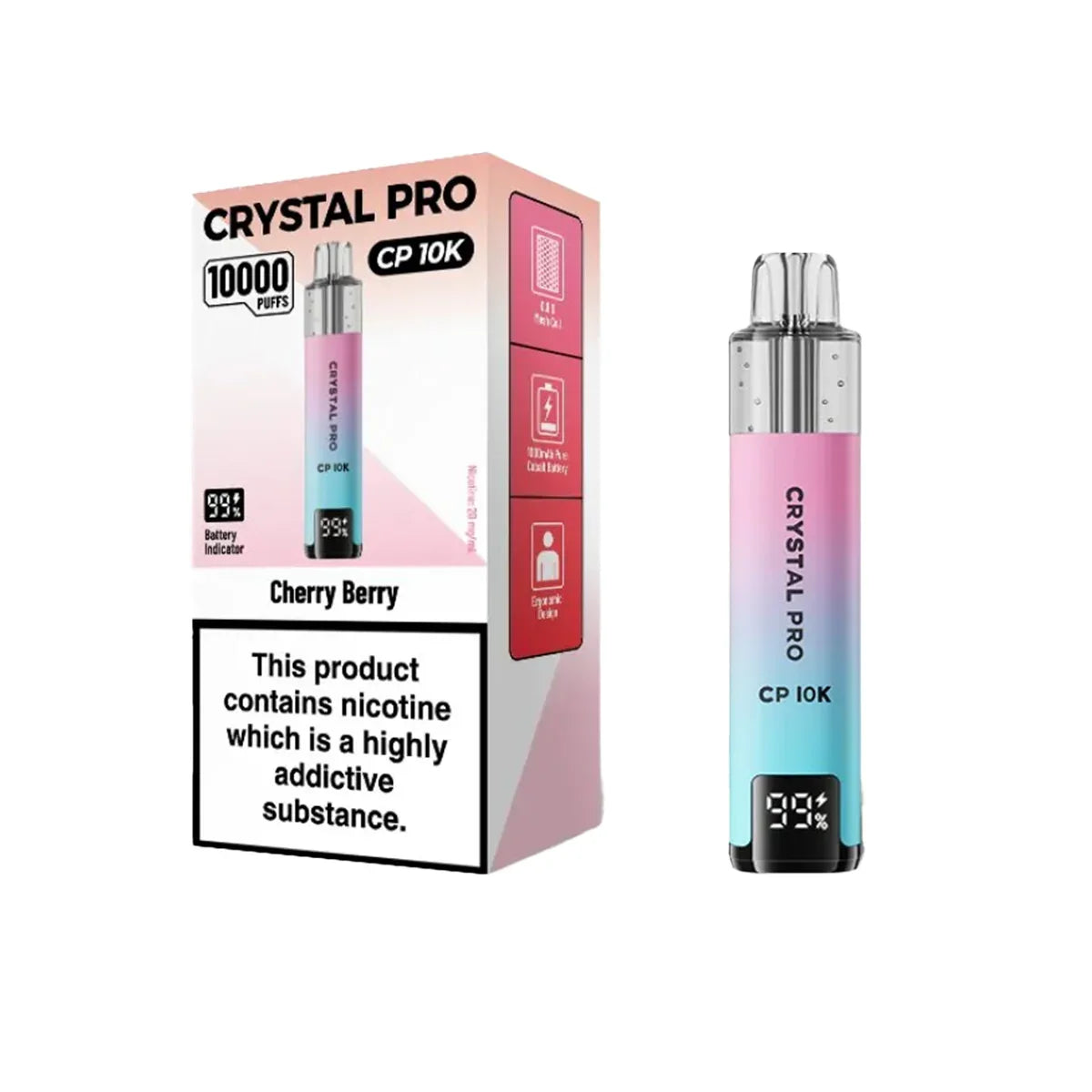 Crystal Pro CP 10K Prefilled Pod Vape Kit