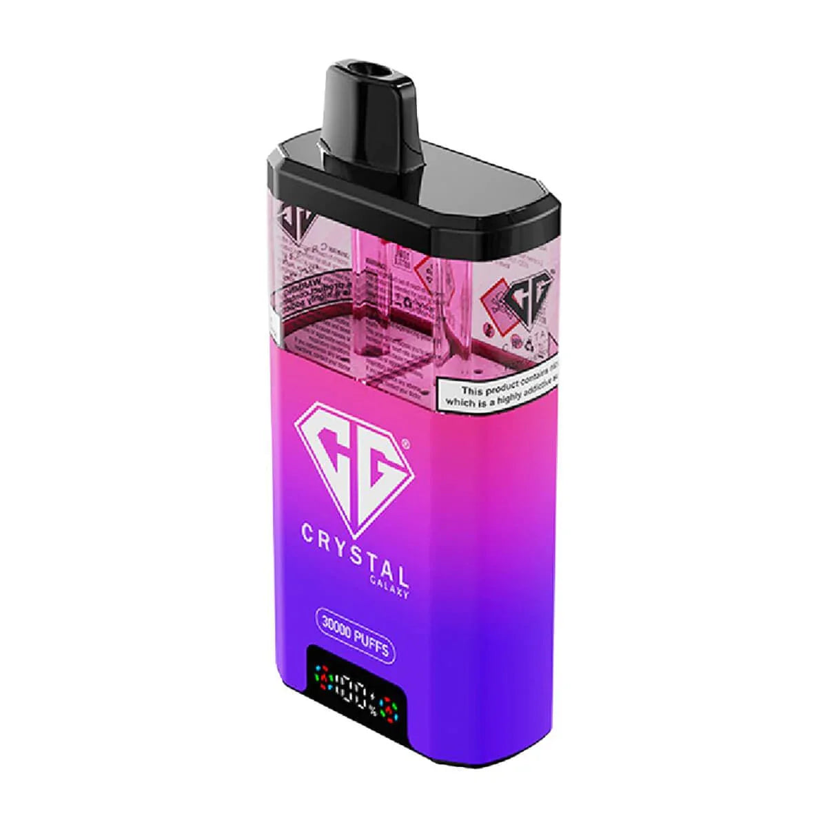 Crystal Galaxy Focus 2 30K Prefilled Pod Kit, Fizzy Cherry And Cherry Ice Flavour, Vape Wave UK