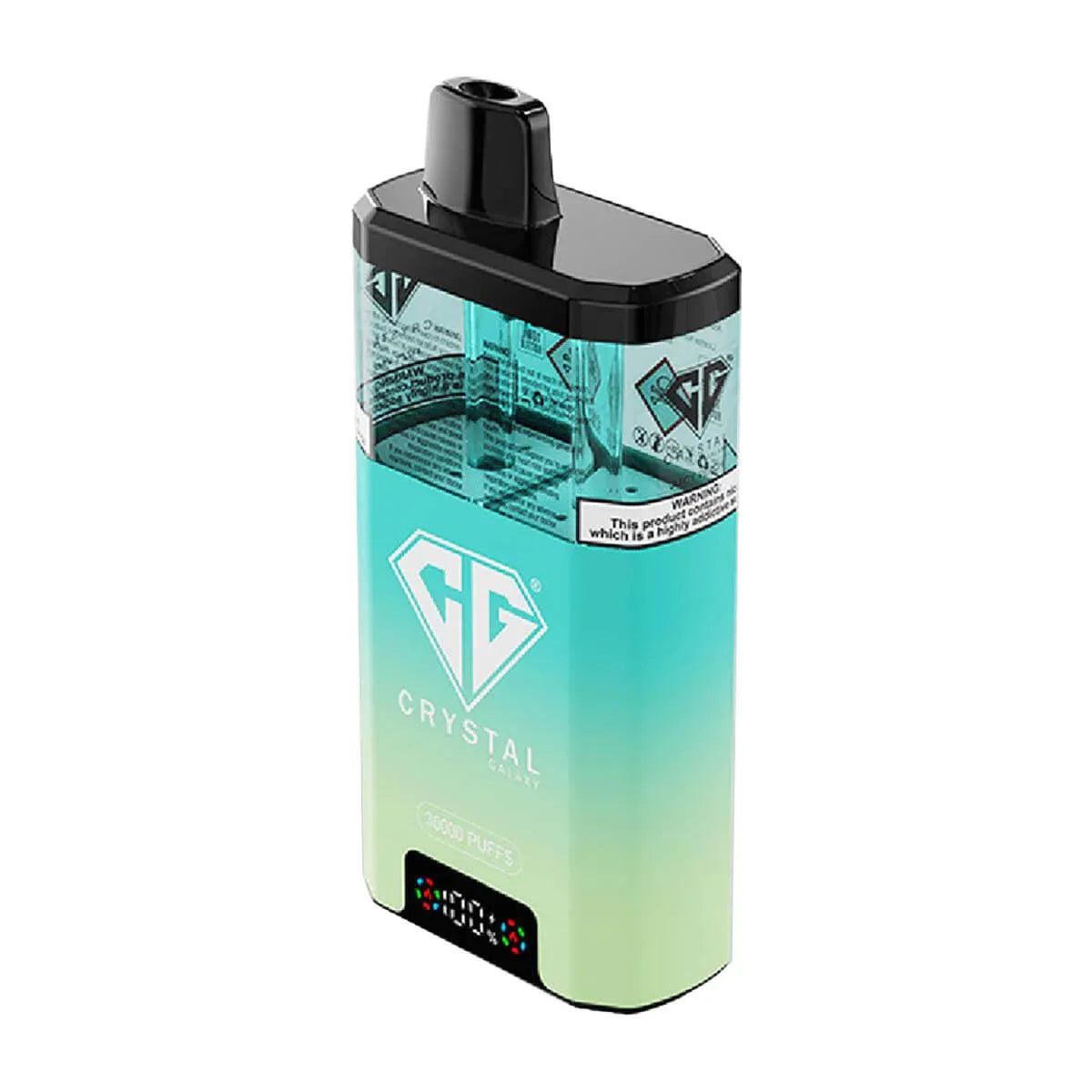 Crystal Galaxy Focus 2 30K Prefilled Pod Kit, Juicy Peach Cherry Ice  Flavour, Vape Wave UK