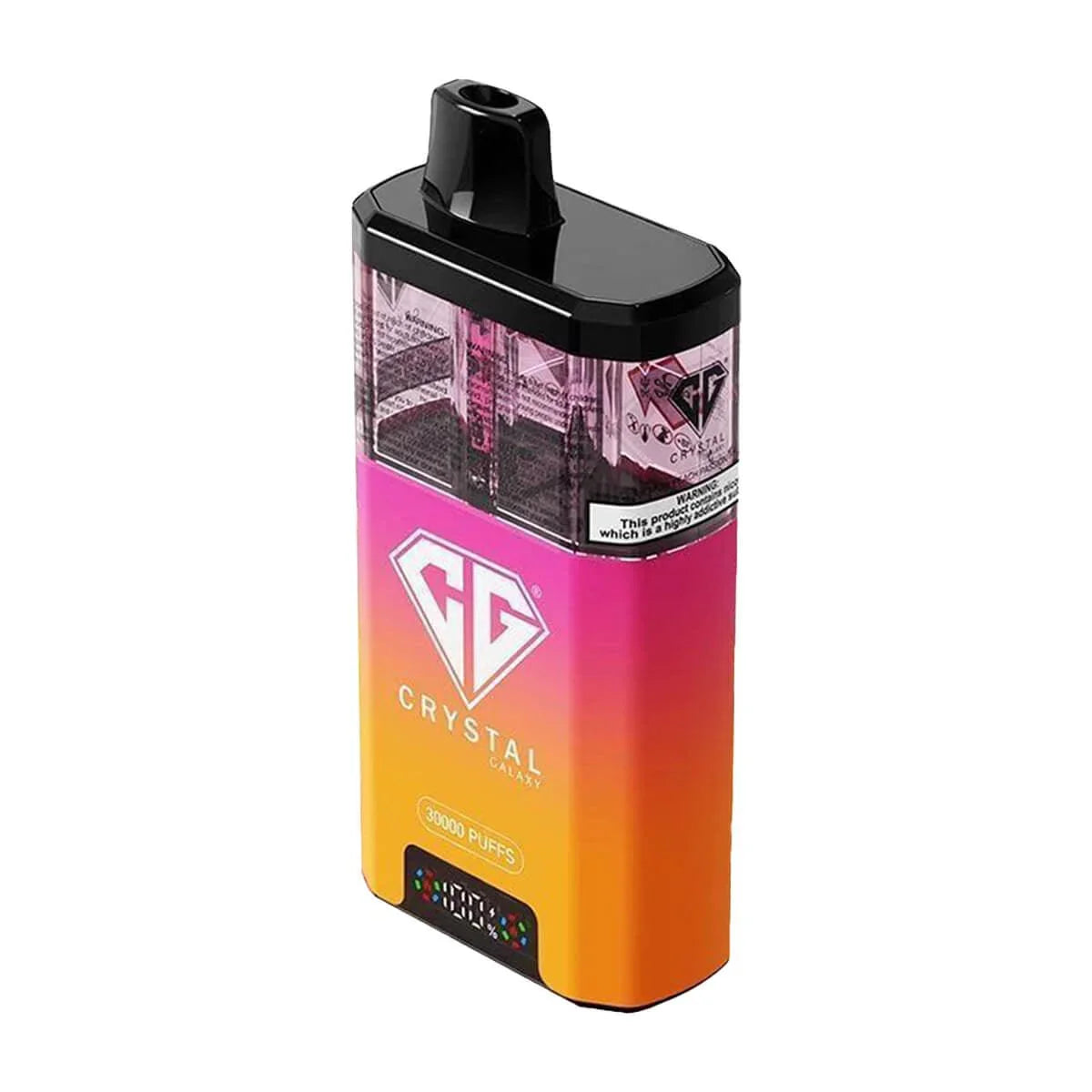 Crystal Galaxy Focus 2 30K Prefilled Pod Kit, Banana Ice And Pineapple Ice Flavour, Vape Wave UK
