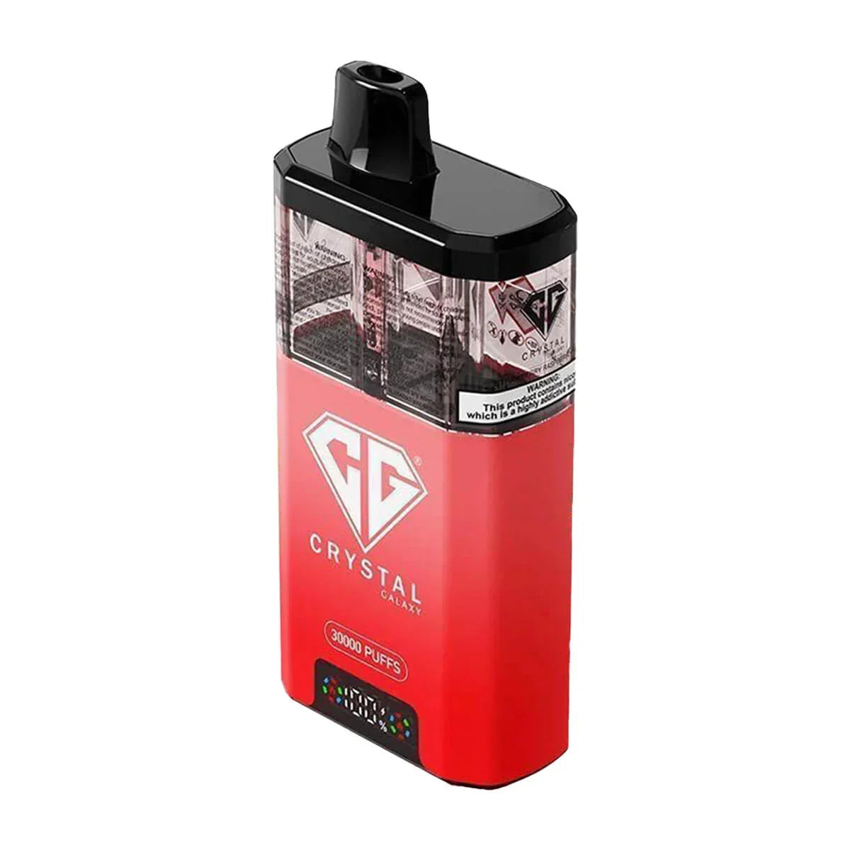 Crystal Galaxy Focus 2 30K Prefilled Pod Kit, Strawberry Kiwi, Strawberry Raspberry Ice  Flavour, Vape Wave UK