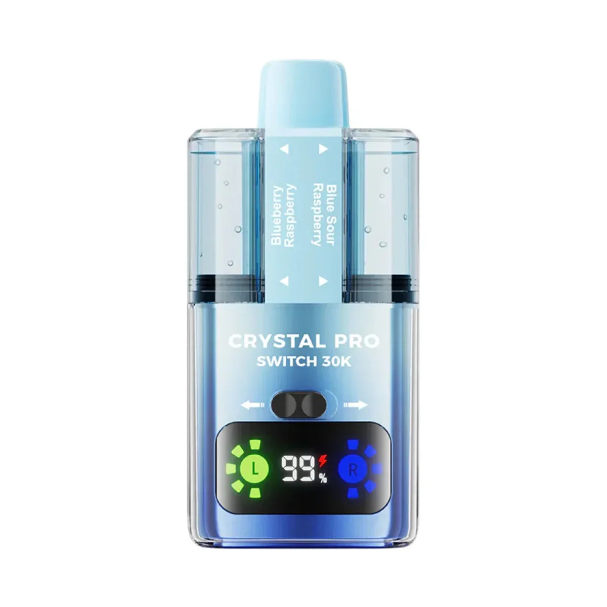 Crystal Pro Switch 30K Prefilled Pod Kit, Blueberry Raspberry , Blue Sour Raspberry Flavour, Vape Wave UK