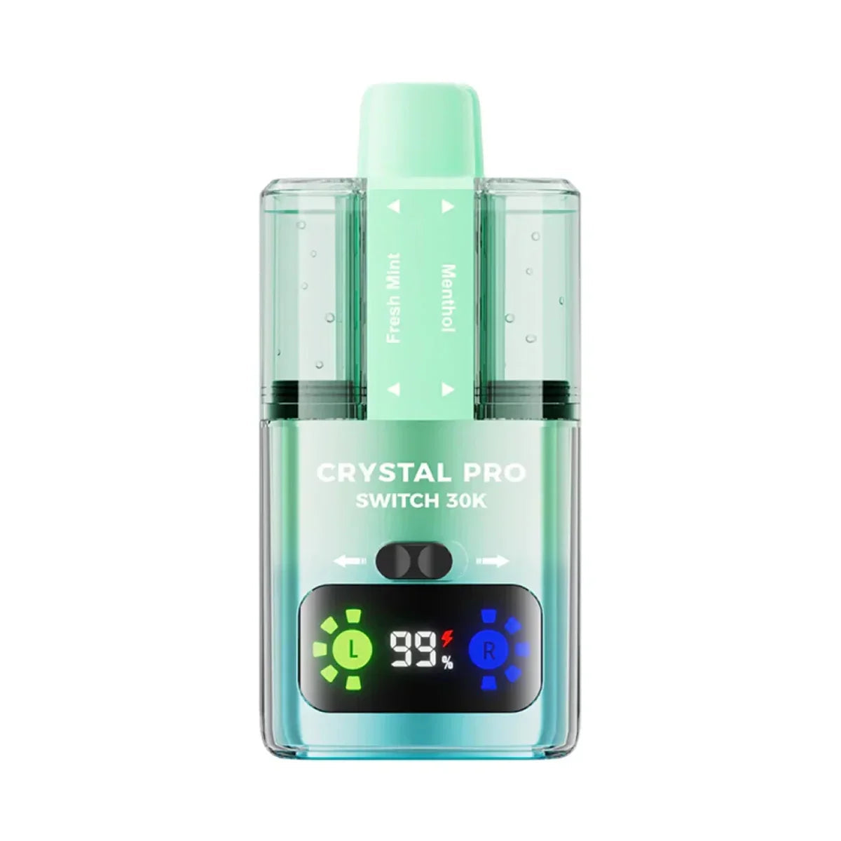Crystal Pro Switch 30K Prefilled Pod Kit, Fresh Mint, Vape Wave UK